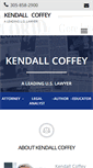Mobile Screenshot of kendallcoffey.com
